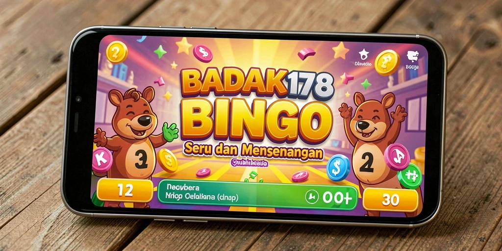 Screenshot gameplay seru BADAK178 dengan suasana Bingo.