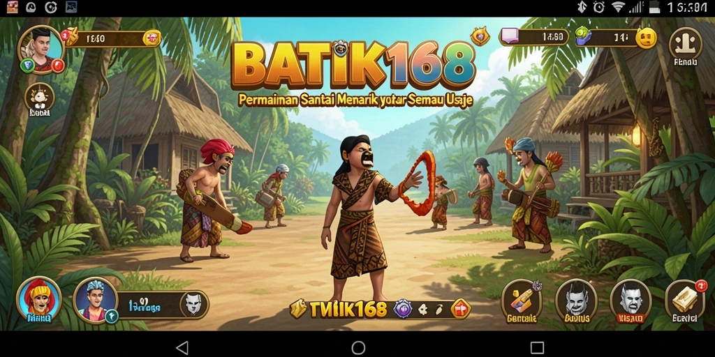 Tampilan screenshot dari gameplay <strong>BATIK168</strong> yang memukau dan mendidik.