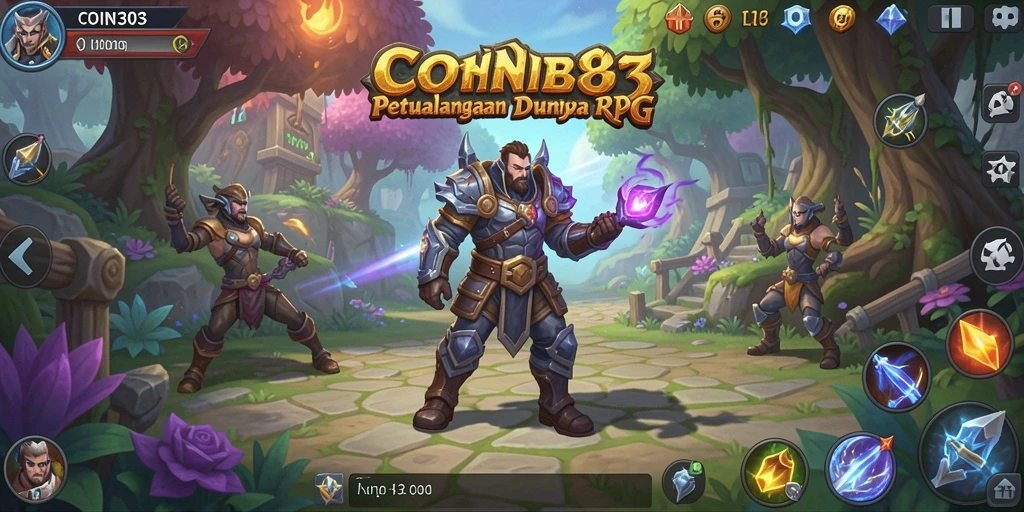 Gameplay interaktif yang menegangkan dalam COIN303 dengan pertempuran epik.