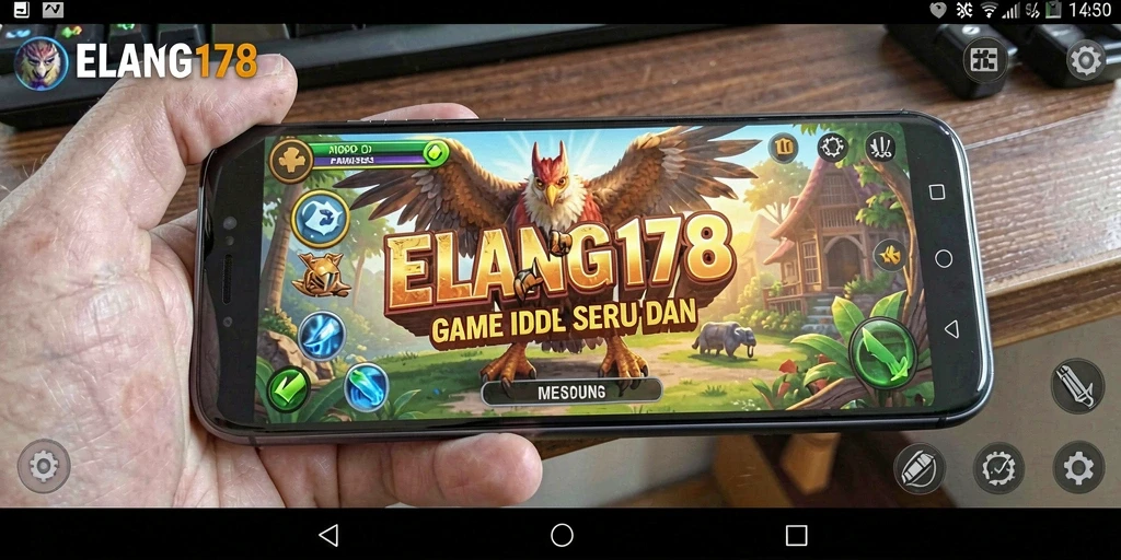 Tangkapan layar ELANG178 menampilkan gameplay santai yang mengasyikkan.