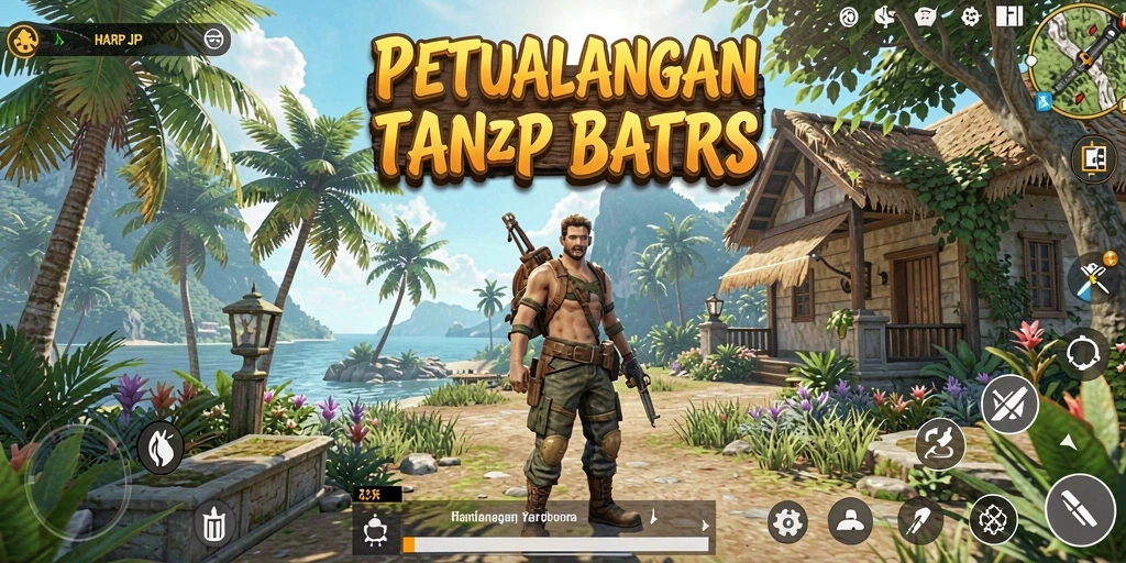 Gameplay HARAPJP yang menakjubkan dalam dunia terbuka yang luas.