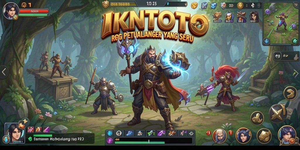 Gameplay IKNTOTO yang mendebarkan dan penuh aksi RPG.