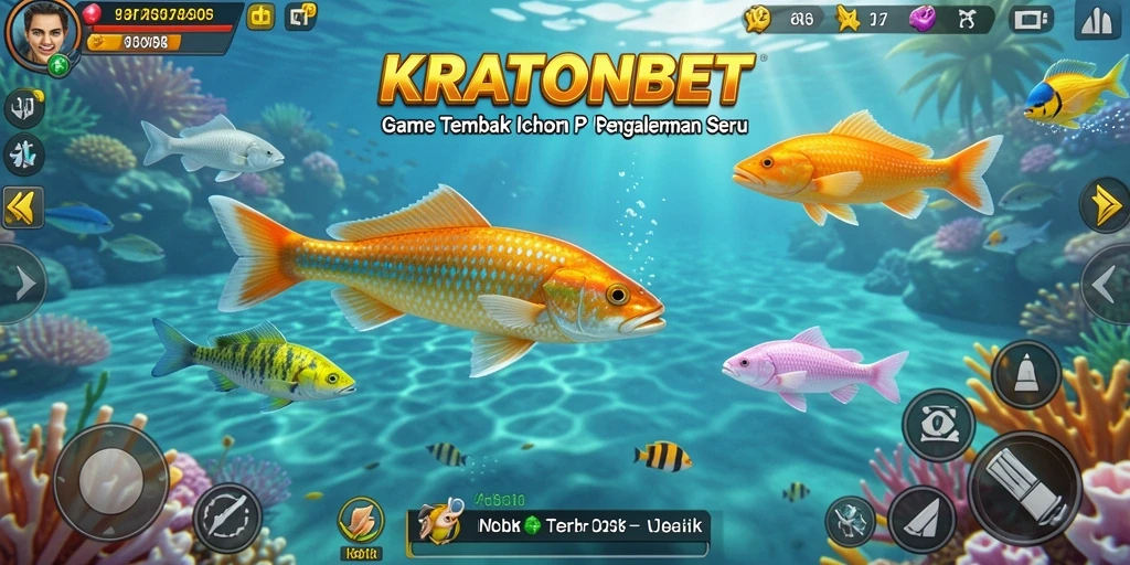 Gameplay seru Tembak Ikan di KRATONBET yang penuh tantangan.