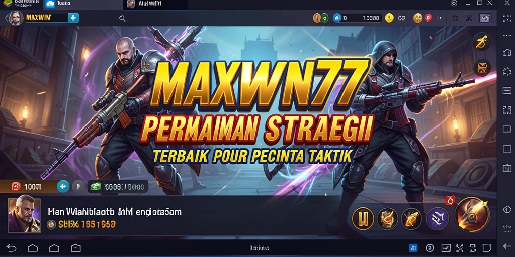 Tampilan gameplay menarik dari MAXWIN77 dengan elemen strategi yang mendebarkan.