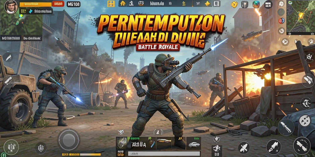 Gameplay seru dan menegangkan di MG108, siap untuk pertempuran.