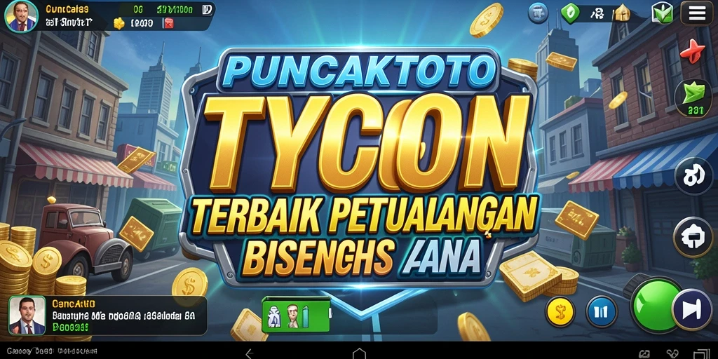 Tampilan gameplay menarik PUNCAKTOTO dengan strategi Tycoon.