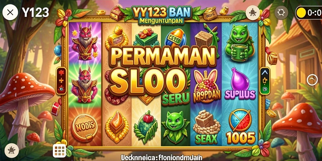 Tampilan gameplay yang menawan dari permainan slot YY123.